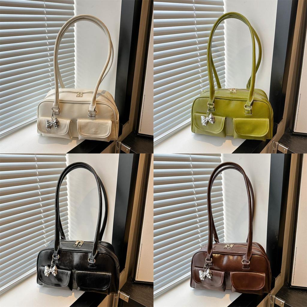 Trendy Womens Box Shaped Handbag With Polyester Interior For Casual Outings