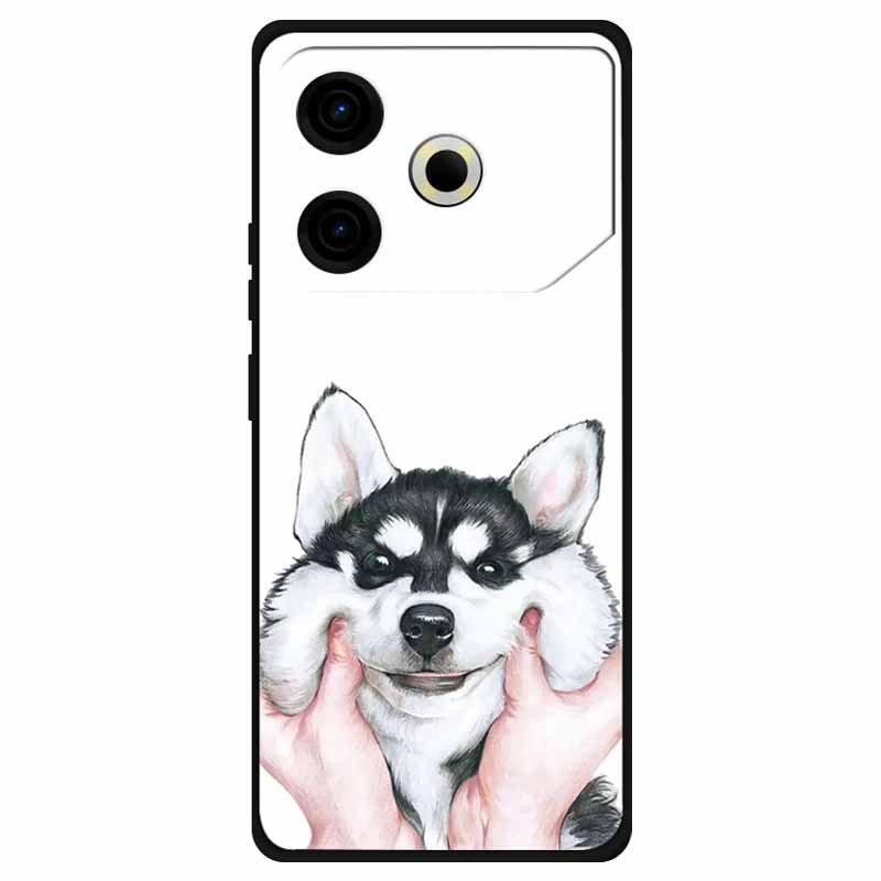 For Tecno Pova 6 Neo Case Silicone Soft Flower Space Fashion Cover For Tecno Phantom X2 Pro Cases Landscape Paint Covers Cute