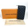 Louis Vuitton N61653 Damier Graphite Portefeuille Vasco Zip Around Long Wallet