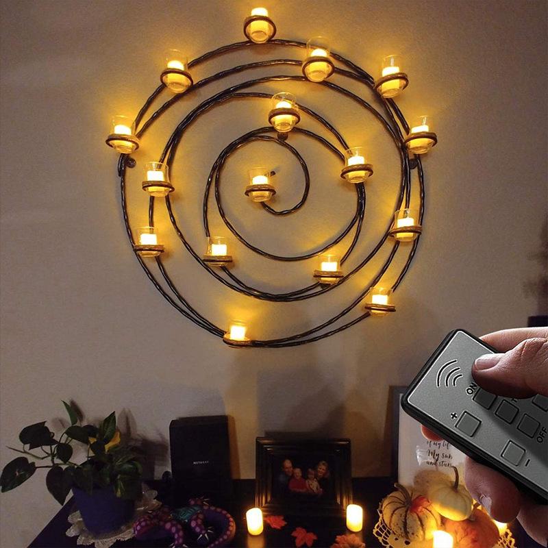 Remote-Control USB Candle Lamp with Timer – Ideal for Birthdays, Weddings, and Festive Decor