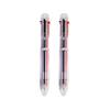 5Pcs Transparent Cartoon Ballpoint Pen Creative Cute Colorful Swivel Supplies School&Office Supplies