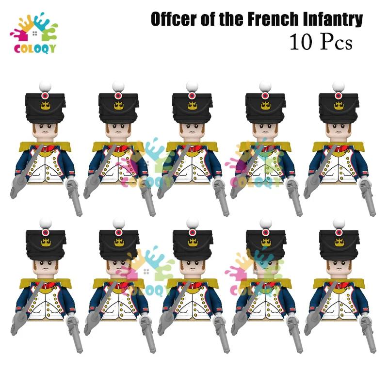 New Kids Toys Napoleonic Wars General Soldier Building Blocks Imperial Navy Mini Action Figures Toys For Kids Birthday Gifts