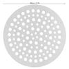 Floor Drain Filter Stainless Steel Round Drainage Shower Strainer Mesh Piece Anti Blocking(82mm )