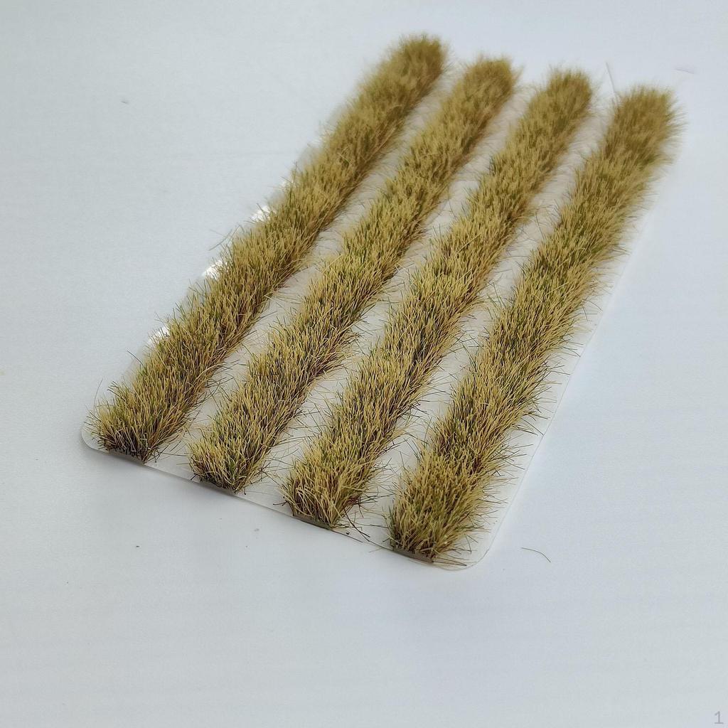 8mm Height Artificial Grass Strip for Model Railroad Scenery
