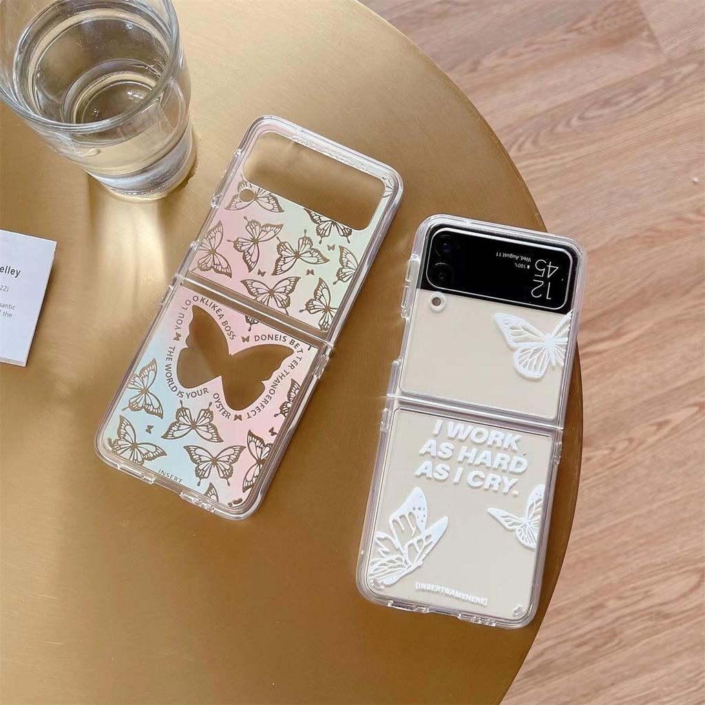 Leopard Print Foldable Phone Case For Samsung Z FLIP  3 4 5 F711 F9260 W22 5G On Samsung Z FOLD 3 4 5 F936 W23 ZFLIP Cases Cover