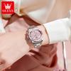 OLEVS Luxury Women Watch Original Quartz Watch Multi Functional HD Date Waterproof Luminous Chronograph Women Watch