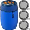 Rain Barrels Screen Water Bucket Covers,Rainwater Collector Tank Net Cover,Rain Water Collection Bucket Netting with Drawstring