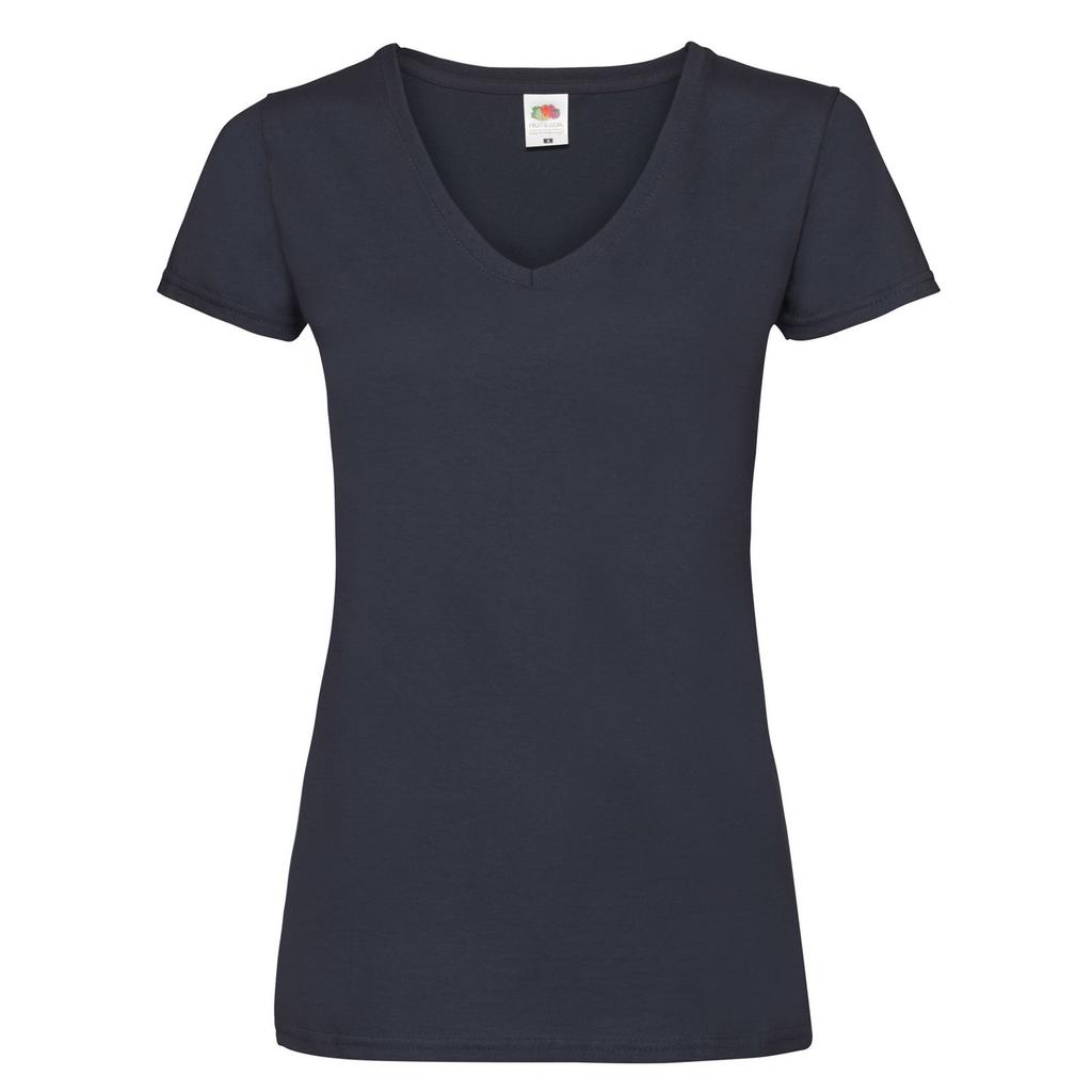 Fruit of the Loom Womens/Ladies Valueweight V Neck T-Shirt