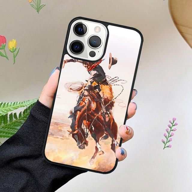 Extreme Sport Rodeo Cowboy Lasso Phone Case For iPhone 17 Air 15 16 16e 11 12 13 14 Pro Max Cover For iPhone 17 Air Max Plus
