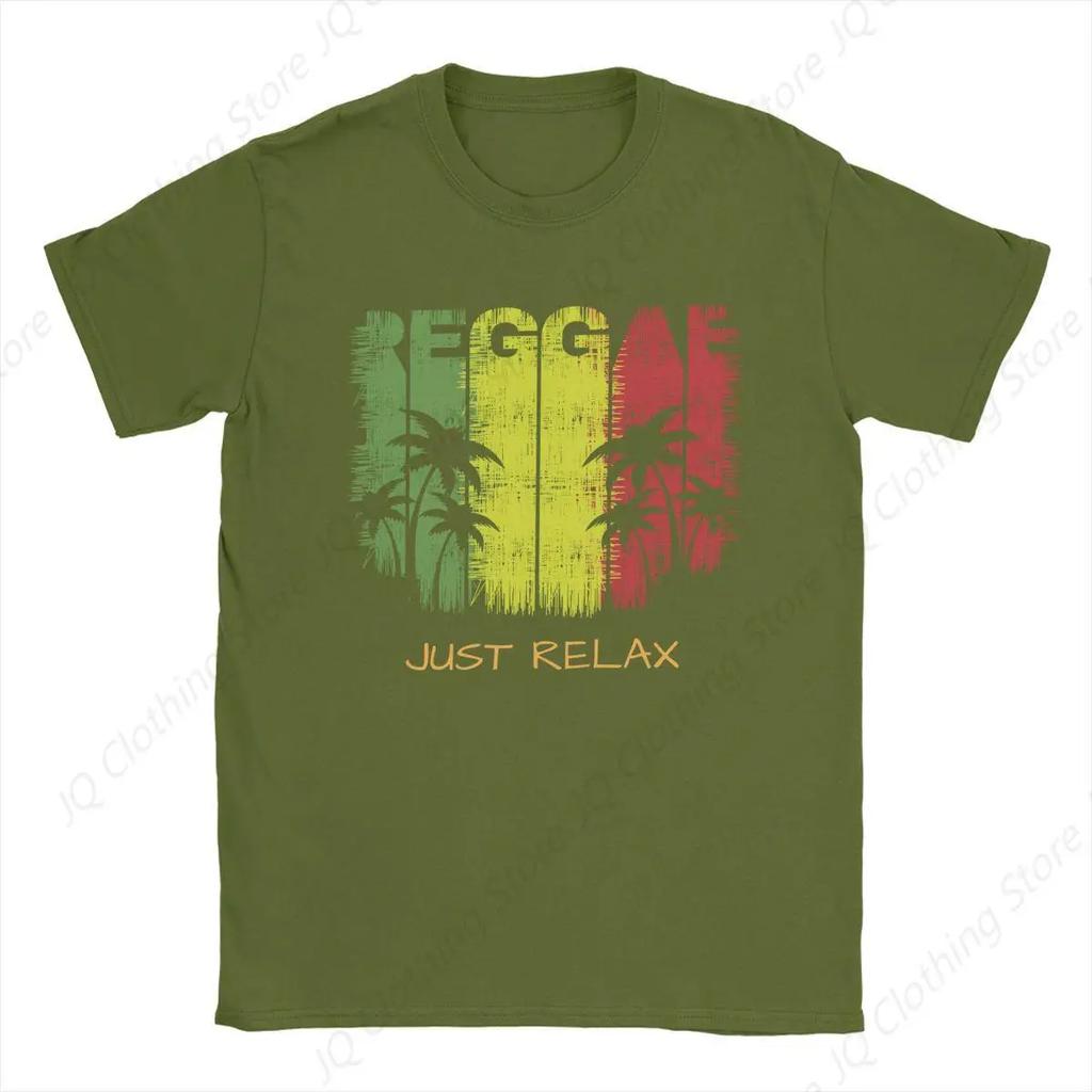 Reggae Music T Shirt Accessories for Men Women Pure Cotton Creative T-shirt Short Sleeve Clothing Graphic Printed