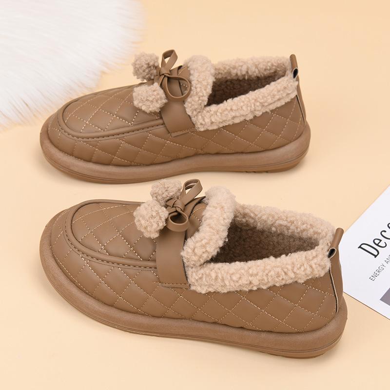 Shoes women's new winter plush shoes wear platform casual shoes to keep warm