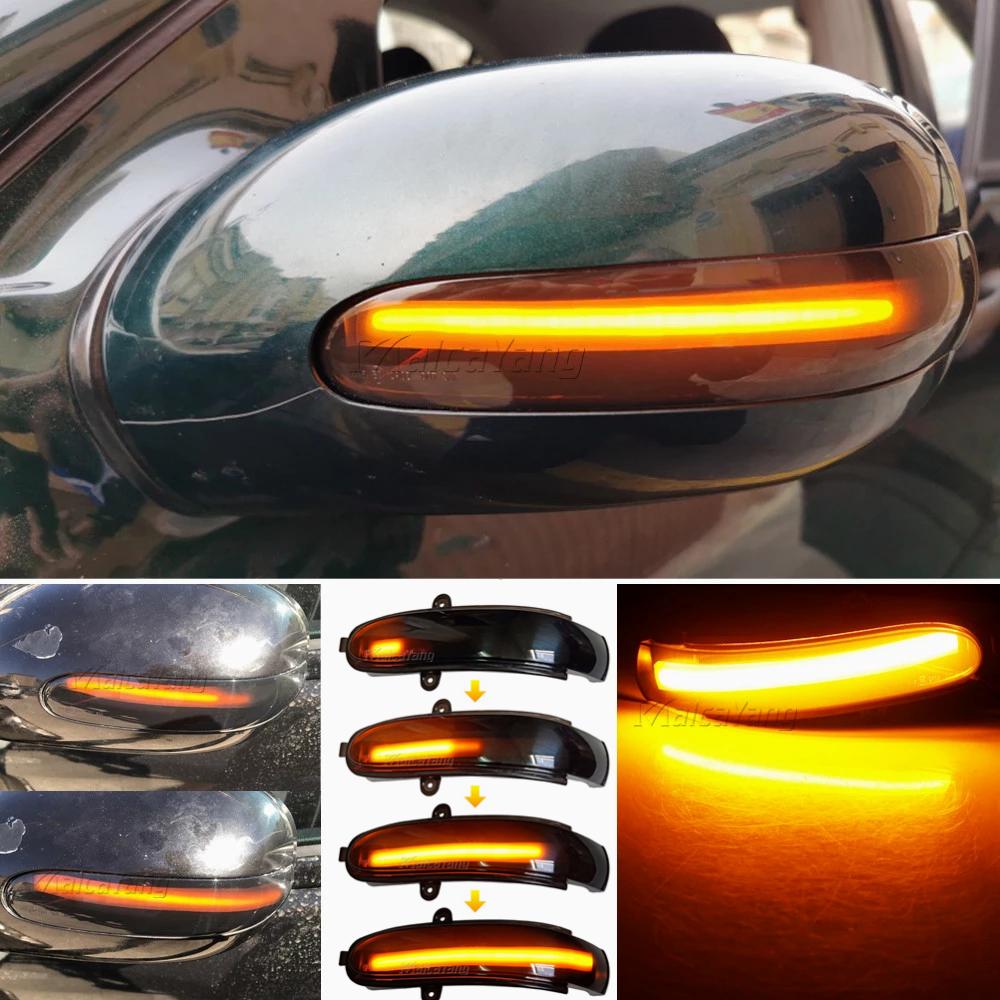 For Mercedes Benz C Class W203 S203 CL203 2001-2007 Dynamic Turn Signal Light LED Side Mirror Sequential Indicator Blinker Lamp