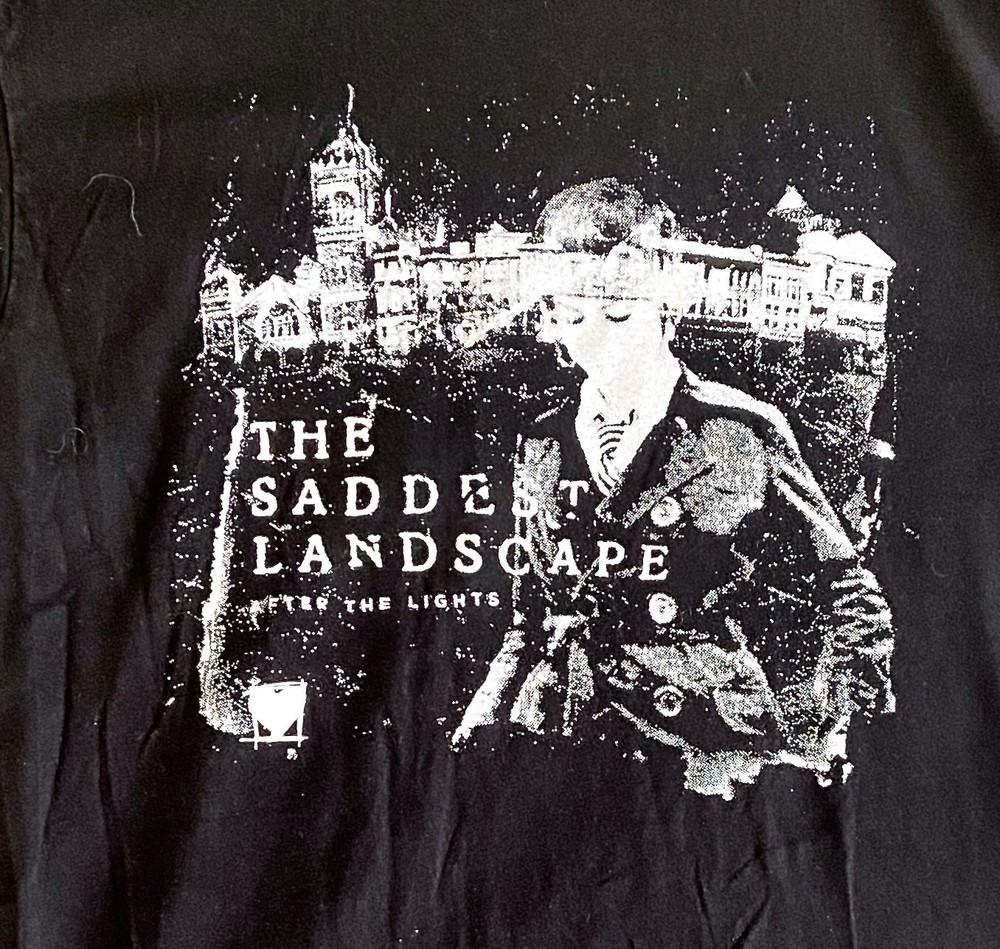The Saddest Landscape T Shirt Goth T Shirt Mens Small Concert T Shirt Unisex T-Shirt XXXL
