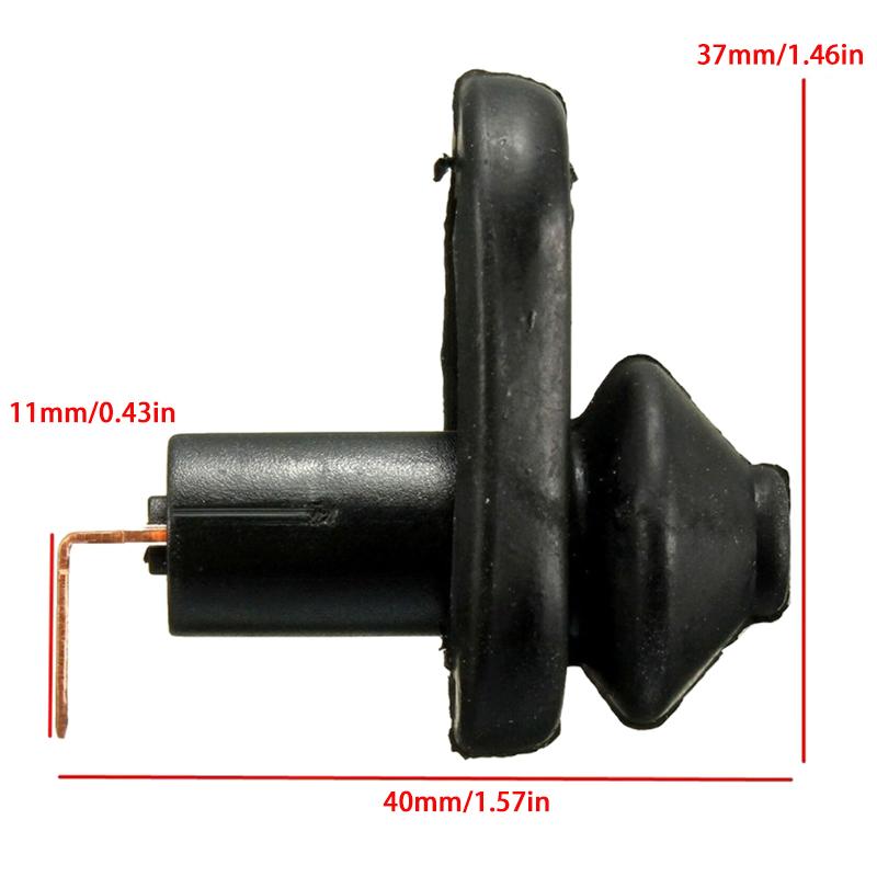 Hochwertiger Türlichtschalter Universal Auto Fahrzeug Innenlicht Lampe Schalter Taste Schwarz Langlebig