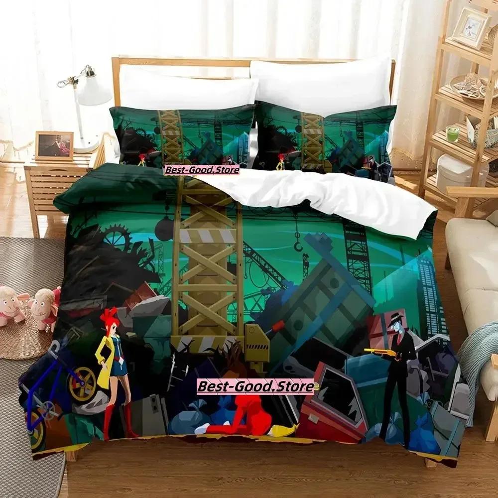 Game Ghost Trick Bedding Set Duvet Cover Sheet Printed Bed Set Pillowcase Bed Full Queen King Size Comforter Bedroom