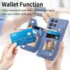 Luxe Wallet Case met Rits Camera 360 Bescherming Achterkant voor Samsung Galaxy S24 S23 S22 S21 S20 Ultra Plus S8 S9 S10 Cover