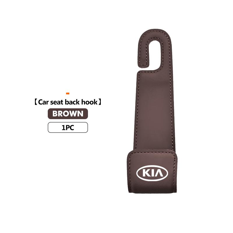Car Seat Headrest Hook Storage Hanger Auto Interior Accessories Stickers For KIA K5 K2 Rio Optima Sportage Venga Sorento Stonic