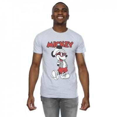 Mens Mickey Mouse Hipster T-Shirt