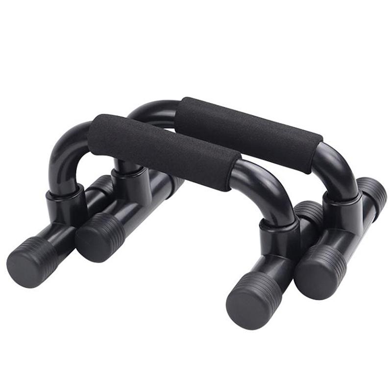 U-Shaped Push-Up Stands For Family Fitness Muscle Training And Fitness Equipment (1 Pair) - Sponge Handle Fitness Tool