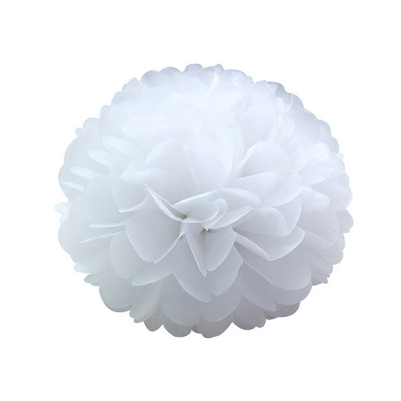 5pcs 6''-12'' Tissue Paper Pompoms Wedding Decorative Paper Flowers Ball Baby Shower Birthday Party Decoration Paper Pom Poms