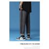Men's jeans 2026 new style loose straight casual long pants wide-leg pants