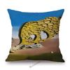 Salvador Dali Surrealism Oil Painting Portrait Decorative Art Cotton Linen Sofa Throw Pillow Case Abstract Art Cushion Cover