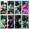 Midoriya Izuku Deku MHA My Hero Phone Case For Samsung Galaxy S26 S25 Edge S24 S23 Ultra S22 Plus S21 S20 FE Soft TPU Back Cover