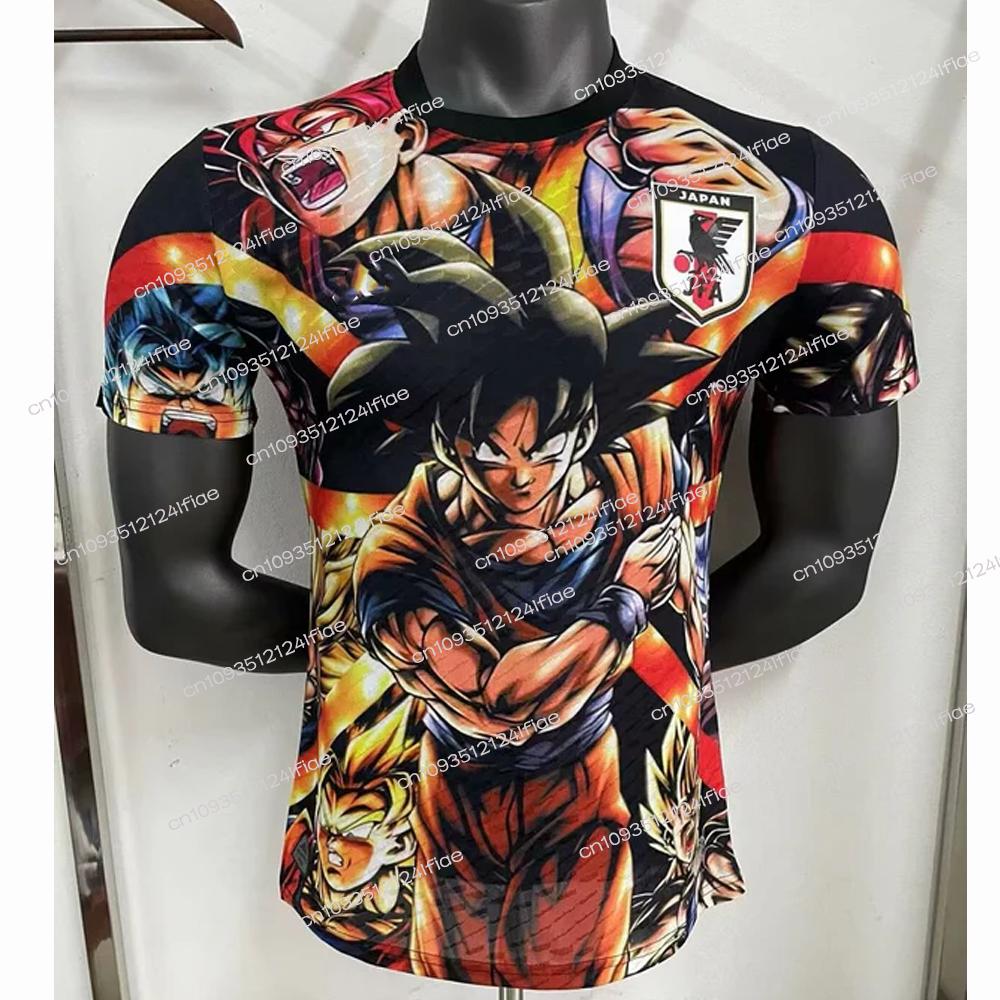 2025 Japanese New Anime Dragon Ball Z Special Edition Football Jersey Goku Vegeta Adult Men Sports quick-drying T-shirt