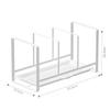 Cmaos Kitchen Countertop Pot Lid Storage Rack