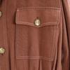 unused CREOLME Safari jacket free Brown Women Used