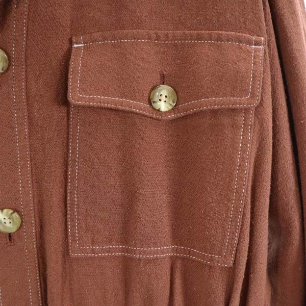 unused CREOLME Safari jacket free Brown Women Used