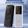 Nuclear Radiation Meter Range Nuclear Radiation DetectorTester Digitales Geigerzähler-Messgerät Bunte Anzeige mehrerer Alarmtipps für kommerzielle Zwecke