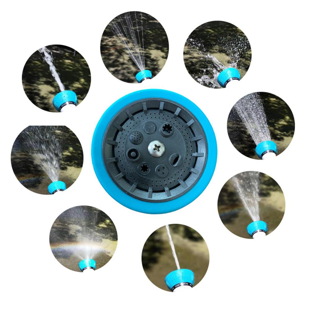 15 Zoll Wasser Sprühstab Schnellkupplung Gartenschlauch Düse Sprühstab 8 Wassermuster Ergonomischer Griff Einfache Ein&Aus Daumensteuerung für Garten Rasen Pla