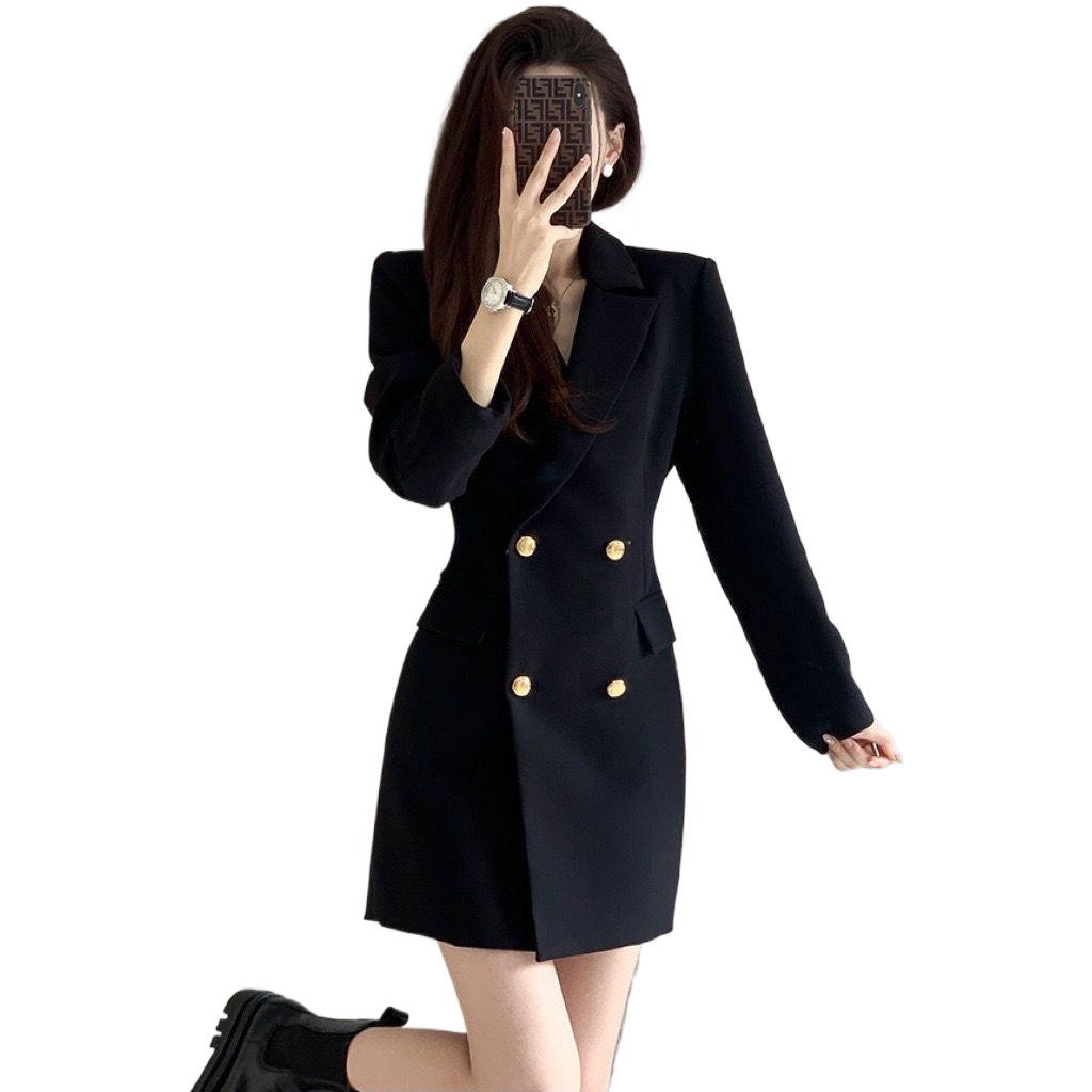 Korean-Style Women's Suit Jacket: 2025 Autumn/Winter Casual Elegant Design
