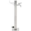 VidaXL Colonne à eau de jardin carrée Acier inoxydable 65 cm 45454