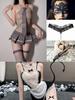 Seductive Plus-Size Lingerie & Outfits: Maid, Secretary, Teacher Themes, Tempting Sleepwear, No-Removal Needed, Pure to Passionate Styles for Women.