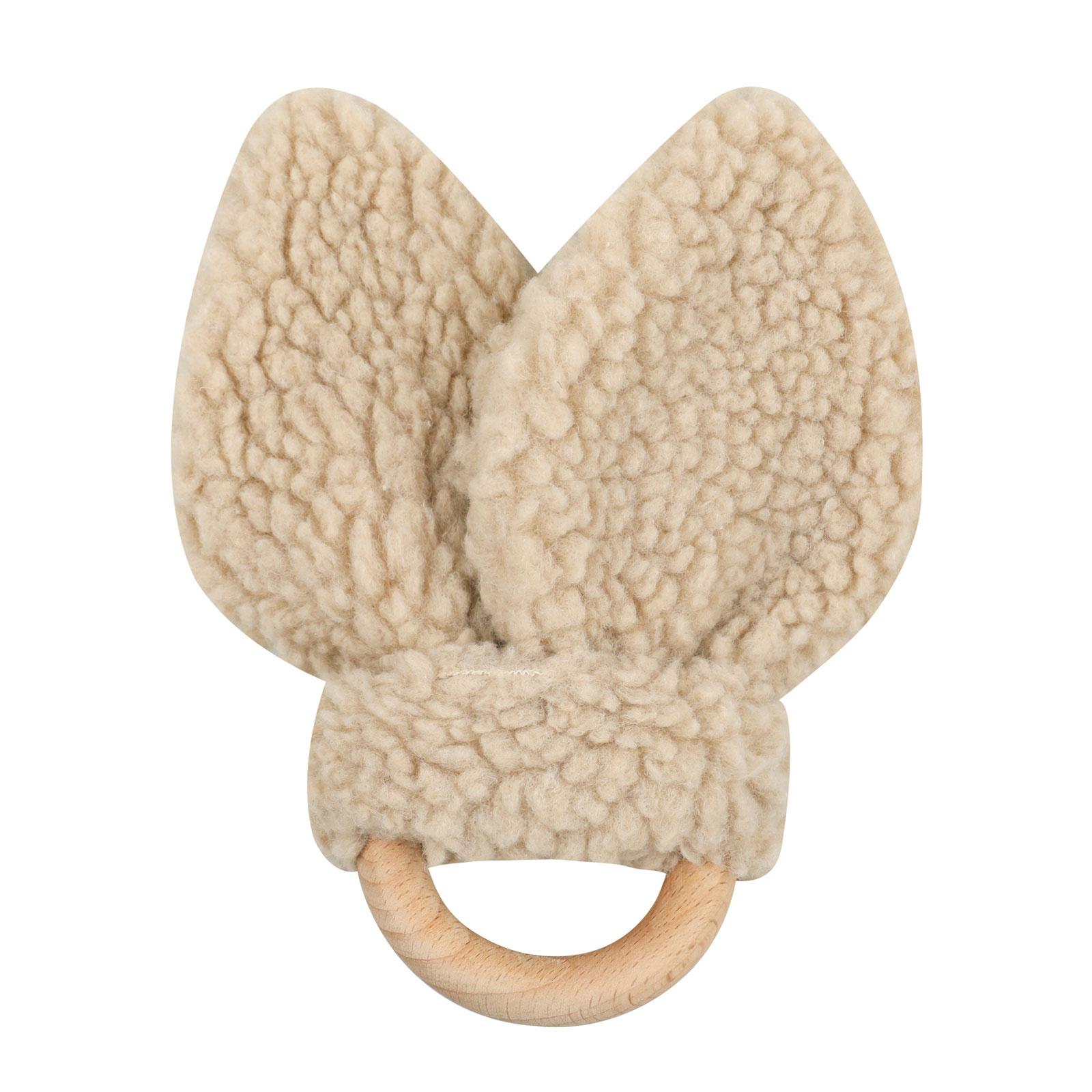 

Мягкая и нежная игрушка для прорезывания зубов у младенцев из дерева и ткани, мягкая и удобная подвеска для прорезывания зубов у младенцев 3