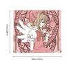 Anime Cardcaptor Sakura Tapestry Room decoration Home Decoration Tapestry Decor Accessories Cute Room Decor