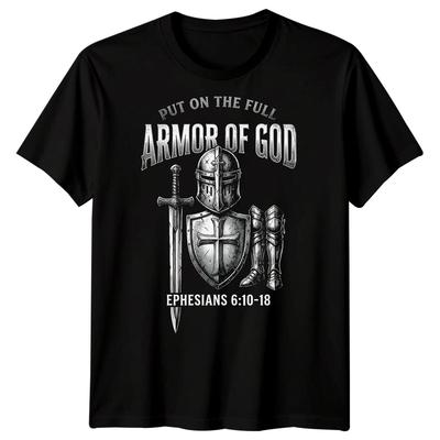 Armour Of God Unisexs T Shirt Christian Clothing For Bible Verse Christian Gift