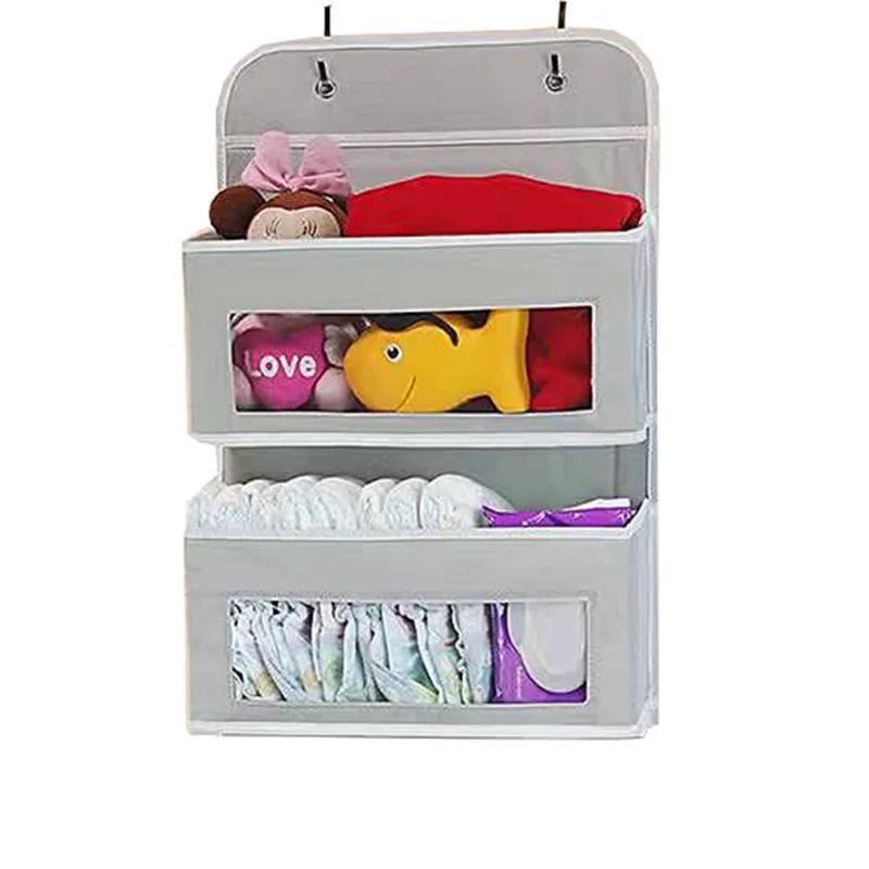 Über der Tür Organizer Aufbewahrung 5 Ablagen Hängender Tür-Organizer mit 5 großvolumigen Taschen für Schlafzimmer Badezimmer Heim-Organizer