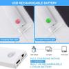 7/12/20LEDs Cabinet Lights Kitchen Closet Wardrobe Night Lamp Ultra Thin USB Rechargeable PIR Motion Sensor Cabinet Night Light