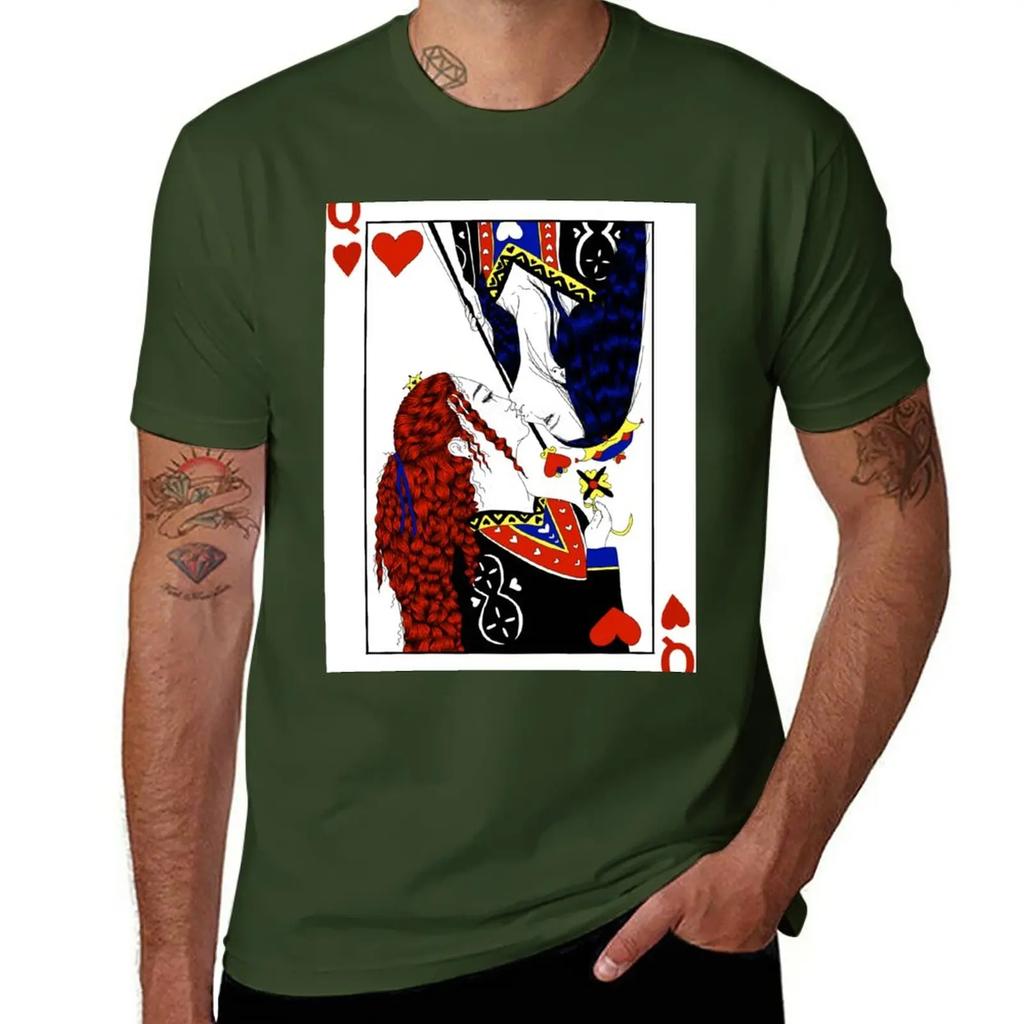 Lesbian Queen of Hearts T-Shirt boys white t shirts boys t shirts summer clothes clothings