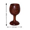 Wine Glass Wooden Wine Glass Antique Wine Glass
