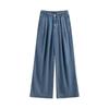 Chuyu Women's Lyocell Relaxed Wide-Leg Jeans