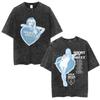 Sabrina Carpenter Short N Sweet Tour Washed Graphic Tshirt Men Women Summer Cotton Casual Oversized Short Sleeve T Shirts Tops