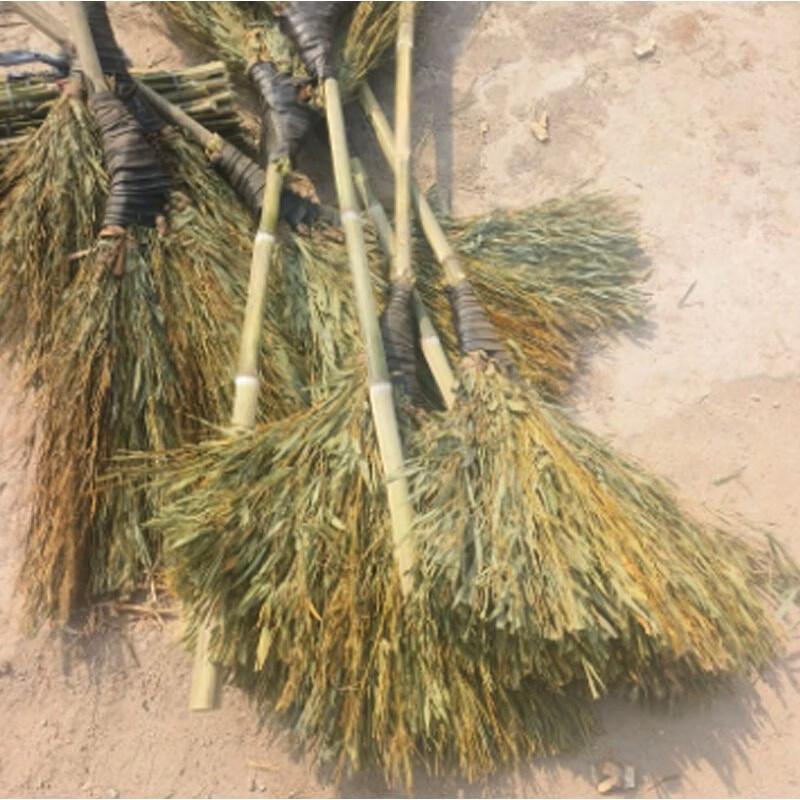 Jiliuliu Mie Handmade Bamboo Broom (10-Pack)