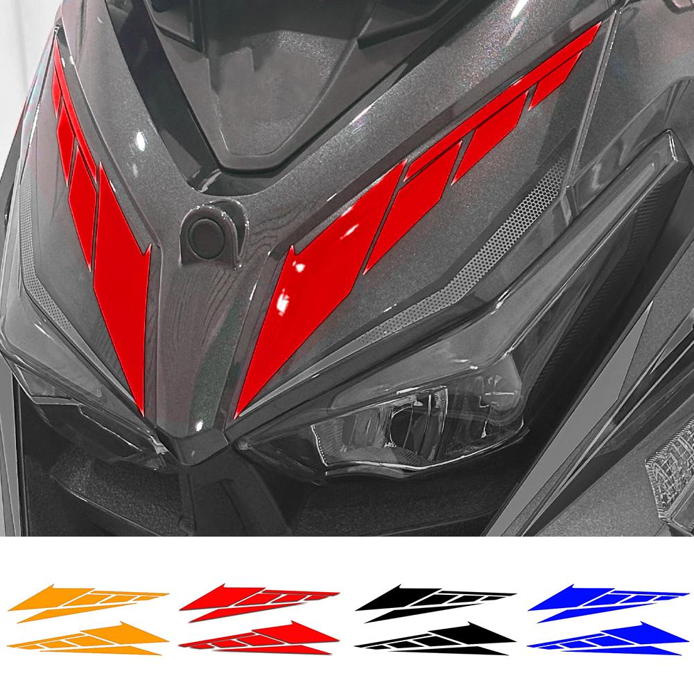 Motorcycle Tail Decals Motorcycle Bicycle Decorative Sticker Multicolor Anti Scratch Waterproof Stickers Modification Ornament