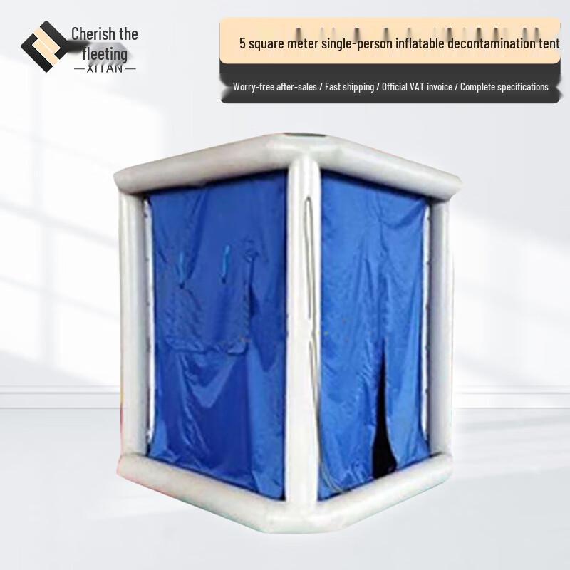 Single-Person Emergency Inflatable Decontamination Tent