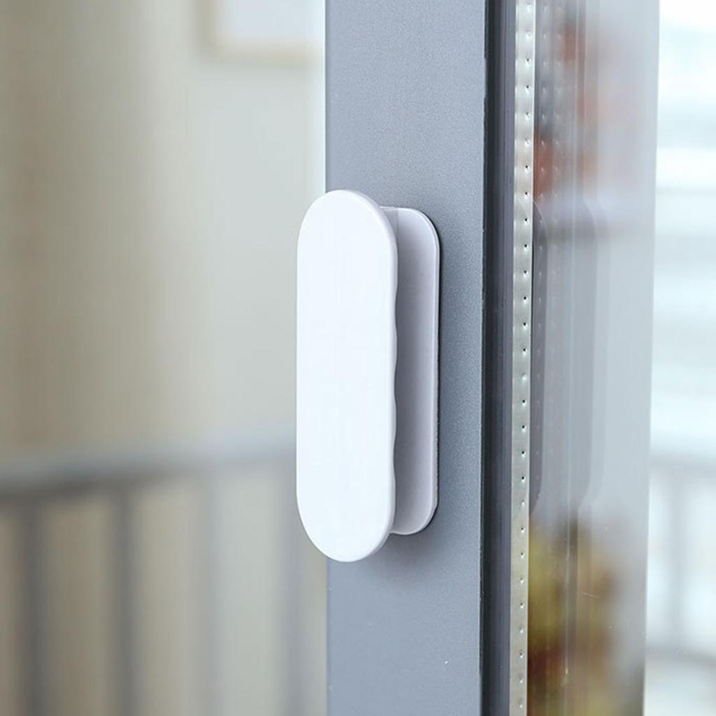 Self Adhesive Balcony Door Handle Set Durable & Stylish Cabinet Pulls No Drilling Required Simple Installation for Home