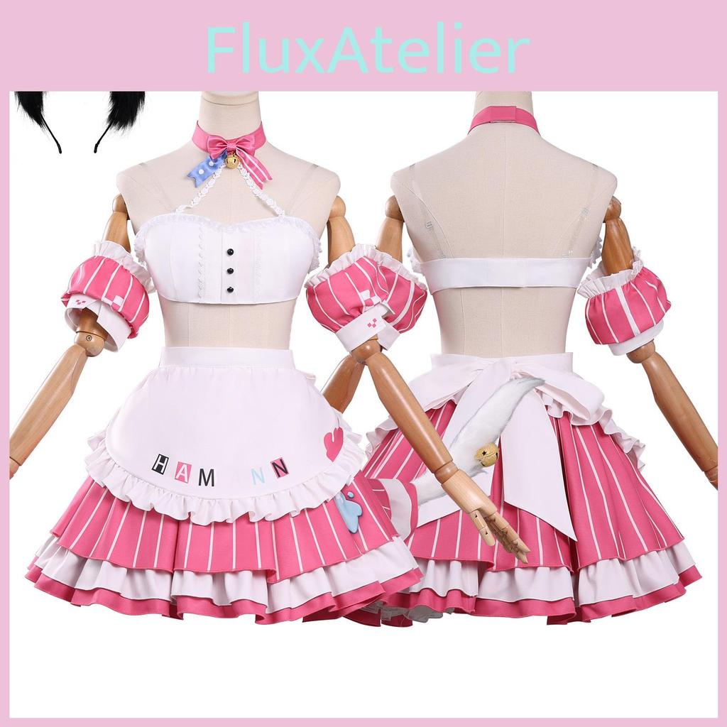 Azur Lane Uss Hammann Cosplay Costume For Halloween Role Play With Polyester Fabric For Game Events